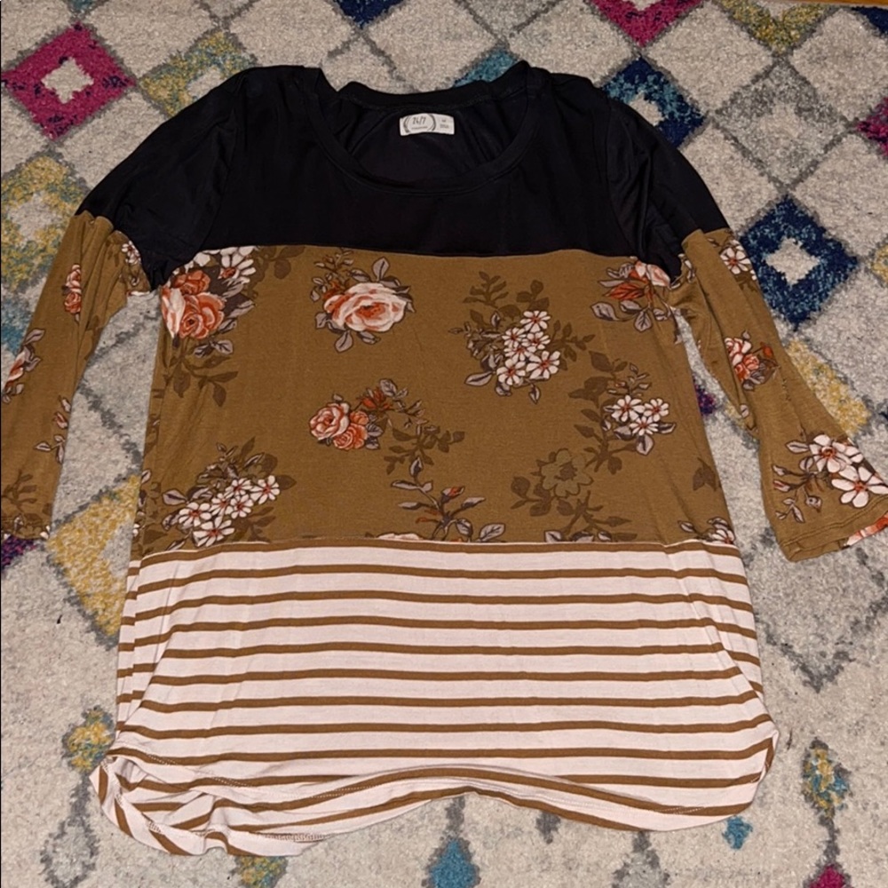 Color block 24/7 top
